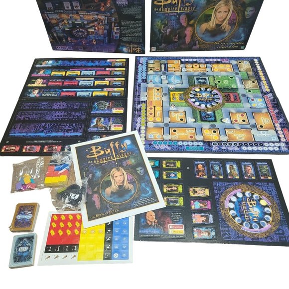 Buffy the Vampire Slayer The Game Milton Bradley Board Game NEW opened not playe - Picture 3 of 16